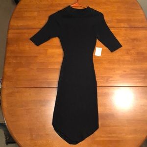Charlotte Russe Black Fitted Dress